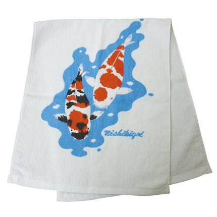 Nishikigoi Towels (Face Towel and Bath Towel) 