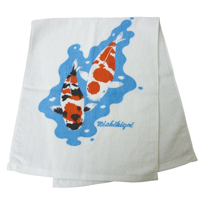 Nishikigoi Towels (Face Towel and Bath Towel) 