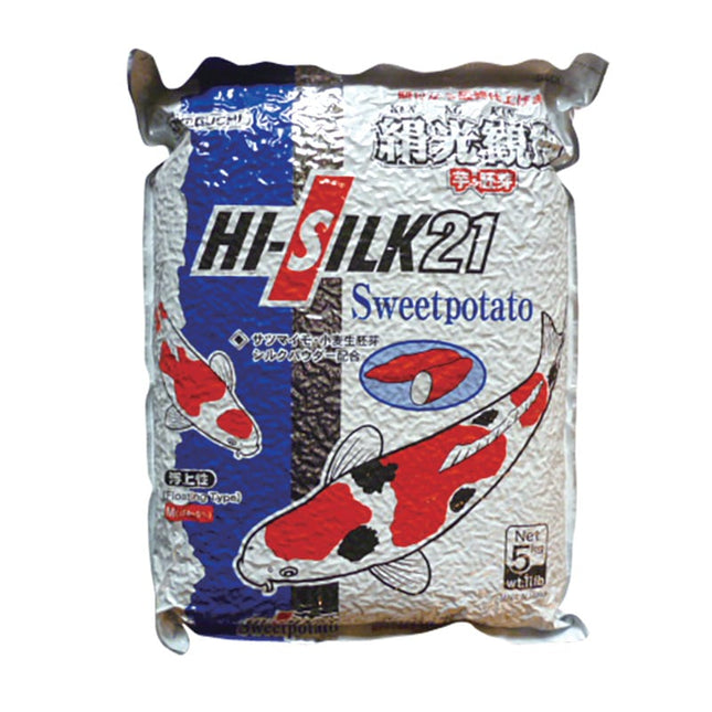 HI-SILK 21 Koi Food (Sweet Potato/Germ) M/L 5K 